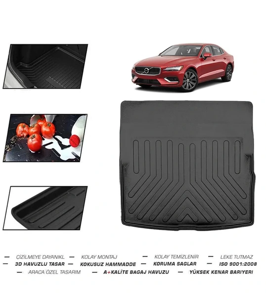 Volvo S60 2024 Model Bagaj Havuzu ürün görseli 1