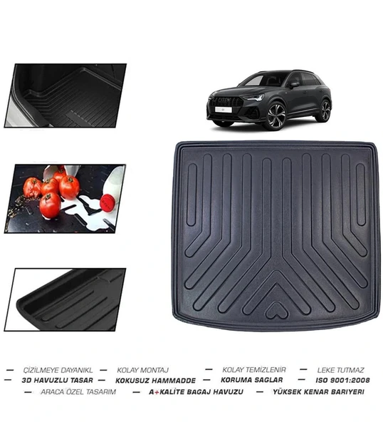 Audi Q3 2020 Model Bagaj Havuzu ürün görseli 1