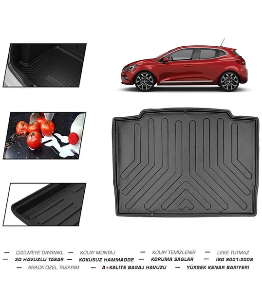 Renault Clio 5 2021 Model Bagaj Havuzu ürün görseli 1