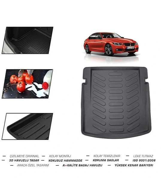Bmw 3 Serisi F30 Sedan 2018 Model Bagaj Havuzu ürün görseli 1