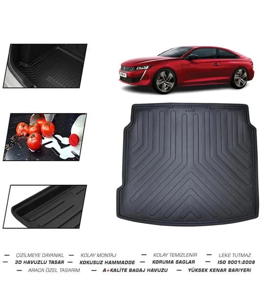 Peugeot 508 2024 Model Bagaj Havuzu ürün görseli 1