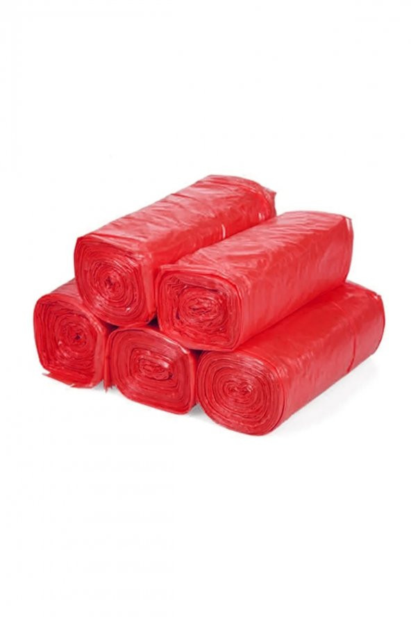 Büzgülü Ve Kokulu Çöp Poşeti 55x60 Orta Boy 60 Adet Çilek Lavanta Limon ürün görseli 1