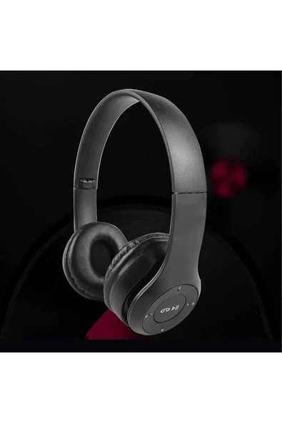AbaTech XİAOMİ NOTE 10 - NOTE 10 PRO UYUMLU P47 WİRELESS BLUETOOTH KABLOSUZ KULAKLIK KATLANABİLİR ürün görseli 1