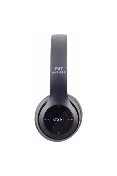 AbaTech Ios 7 PLUS - 8 PLUS UYUMLU P47 WİRELESS BLUETOOTH KABLOSUZ KULAKLIK KATLANABİLİR - Resim 5