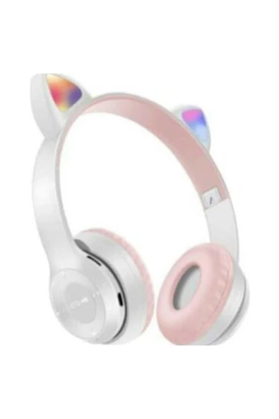 Japanex P47M Bluetooth Kedi Kulaklı LED Işıklı Kulak Üstü Kulaklık ürün görseli 1