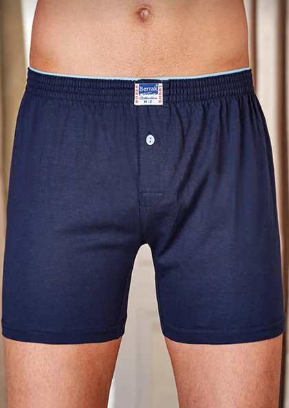 BERRAK 1099 ERKEK PENYE BOXER ŞORT 3 ADET  LACİVERT XL ürün görseli 1