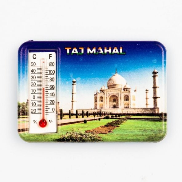 Tac Mahal Hindistan Temalı Dereceli Magnet ürün görseli 1
