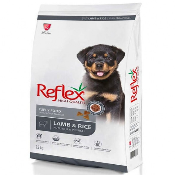 Reflex Kuzu Etli Yavru Köpek Maması 1 kg açık mama ürün görseli 1