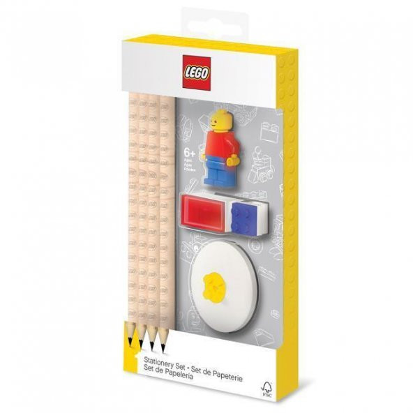 LEGO Gear 52053 Stationery Set with Minifigure ürün görseli 1