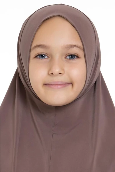 Vizon Pratik Hazır Geçmeli Genç Tesettür Bone Sandy Kumaş Düz Hijab 2312_10 ürün görseli 1
