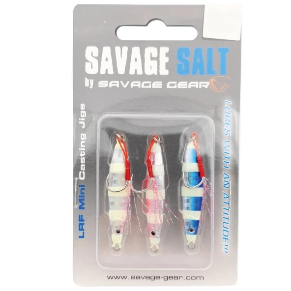 Savage Gear Psycho Sprat LRF 3ad Zebra Mix Suni Jig Yem ürün görseli 1