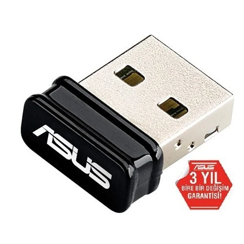 ASUS USB-N10 NANO Kablosuz Nano USB Adaptör ürün görseli 1