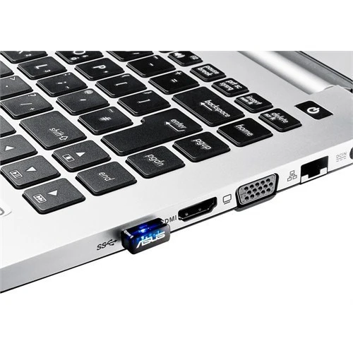 ASUS USB-N10 NANO Kablosuz Nano USB Adaptör - Resim 3