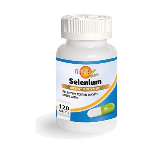 Meka Nutrition Selenyum 200 Mcg 120 Tablet ürün görseli 1