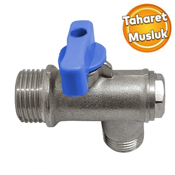 Aç Kapa Vanalı Filtreli Taharet Musluğu Sağlam Ara Musluk Wc Klozet 0473 ürün görseli 1