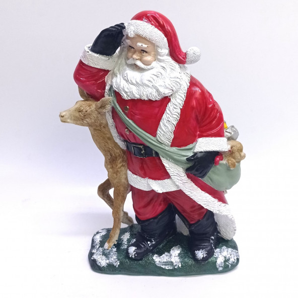 GEYİKLİ NOEL BABA BİBLO HS502-1 - Resim 2