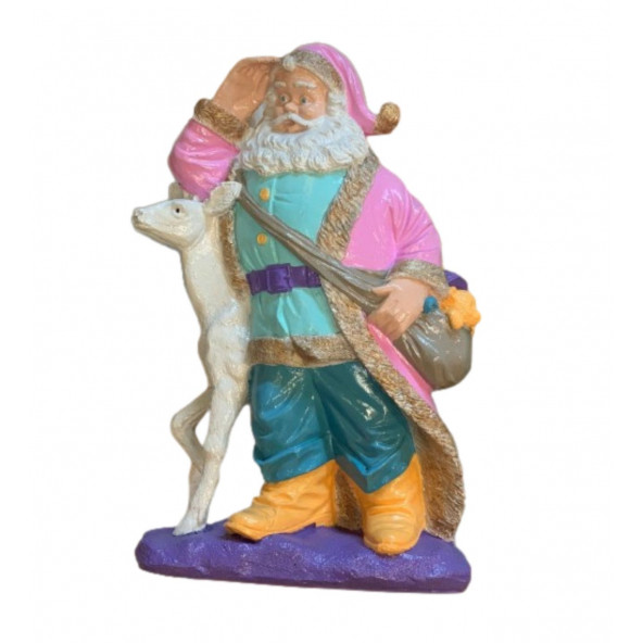 GEYİKLİ NOEL BABA BİBLO HS502-4 - Resim 2