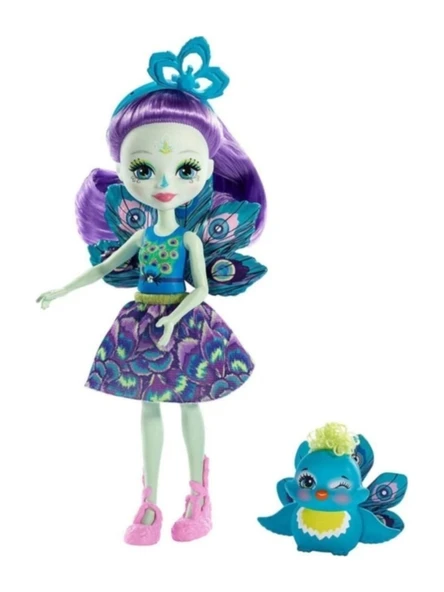 Enchantimals Patter Peacock Karakter Bebek ürün görseli 1