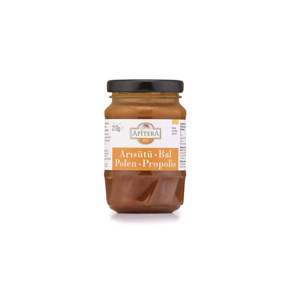 Apitera Mix Portakallı (Arı sütü-Bal-Polen-Propolis) 210 g ürün görseli 1