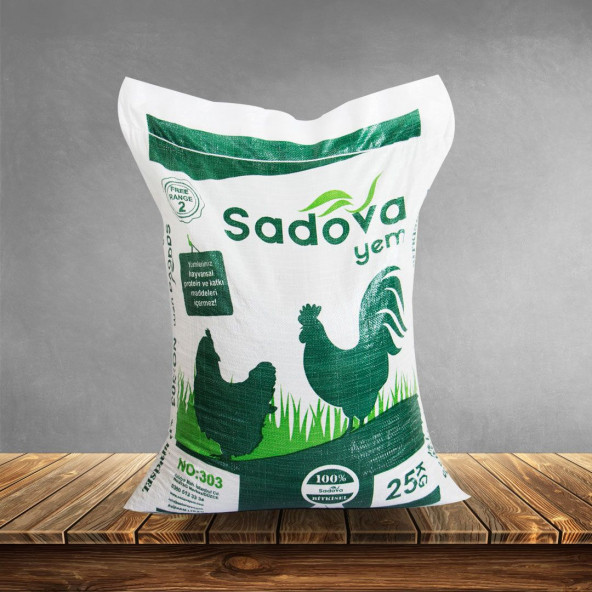 10 KG 303 SADOVA 2.DÖNEM- SALMA TAVUK YUMURTA YEMİ ürün görseli 1