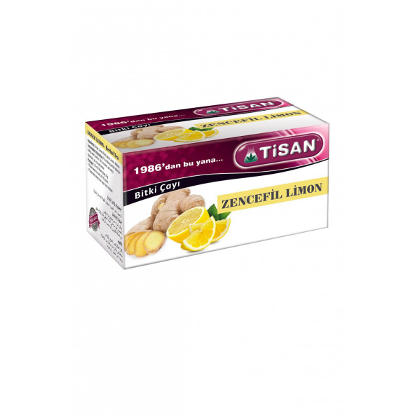 Tisan Zencefil Limon Bitki Çayı Süzen Poşet Çay ürün görseli 1