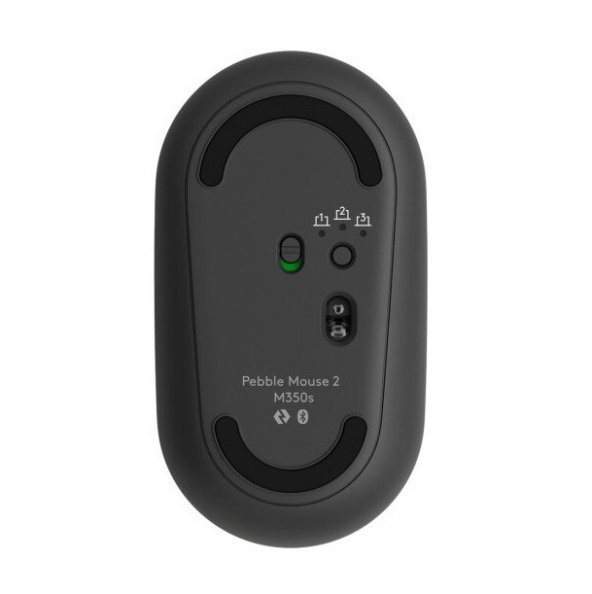Logitech M350s Pebble 2 Grafit Bluetooth Mouse - Resim 3