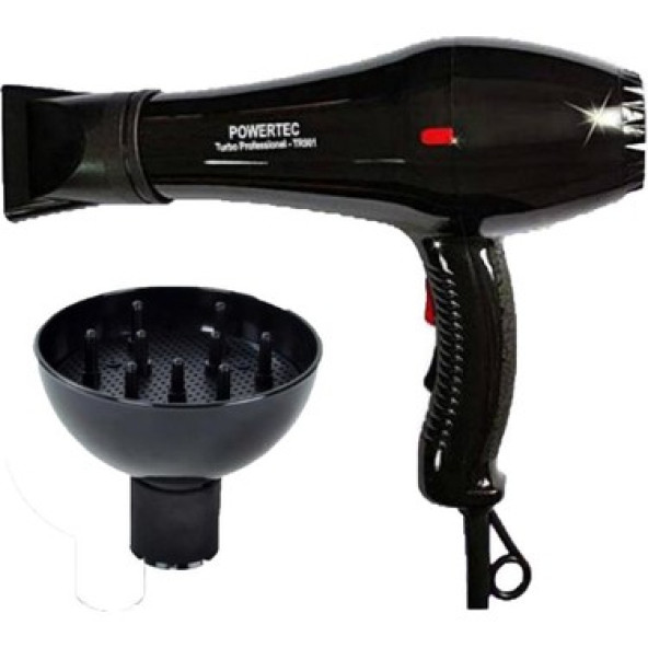Powertec TR-901 + Vigo Başlık Profesyonel Saç Kurutma & Fön Makinesi ürün görseli 1