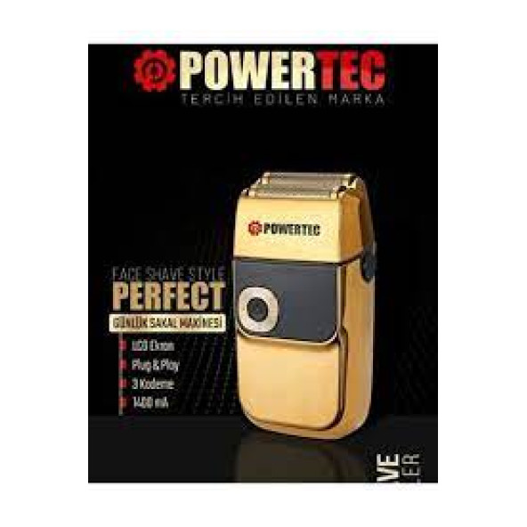 Powertec TR-550 Saç & Sakal Kesme Makinesi ürün görseli 1