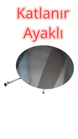 Güryan katlanır ayaklı  Tüplü Saç  65 cm  Gözleme Katmer yufka  Sacı ürün görseli 1