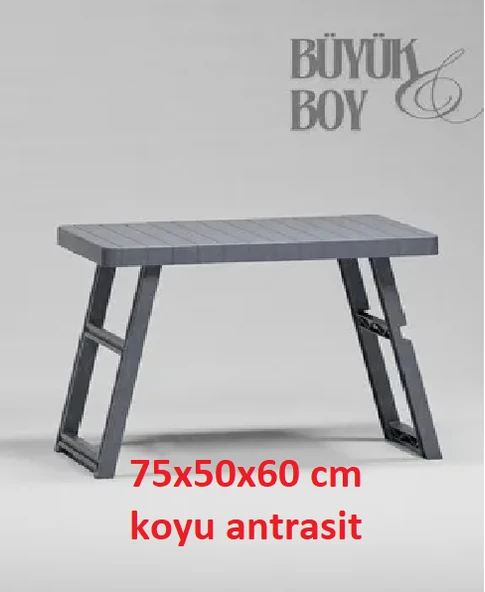 ARISOY Büyük boy katlanır ayak piknik sehpa  kamp masası plaj  bahçe balkon sehpası ürün görseli 1
