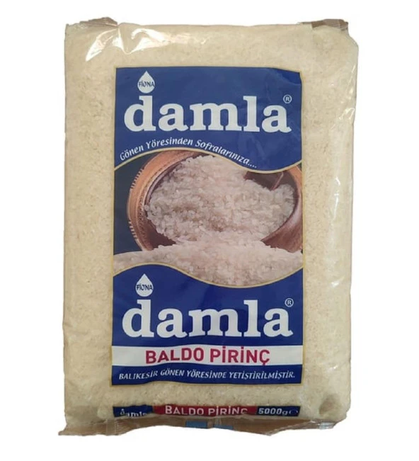 DAMLA Baldo Pirinç 5 Kg ürün görseli 1