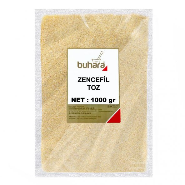 BUHARA ZENCEFİL TOZ 1000 GR ürün görseli 1