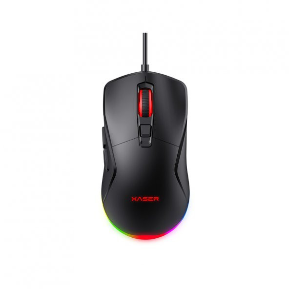 XASER MS960 RGB BACKLIT GAMING OYUNCU MOUSE 7200DPI - Resim 3