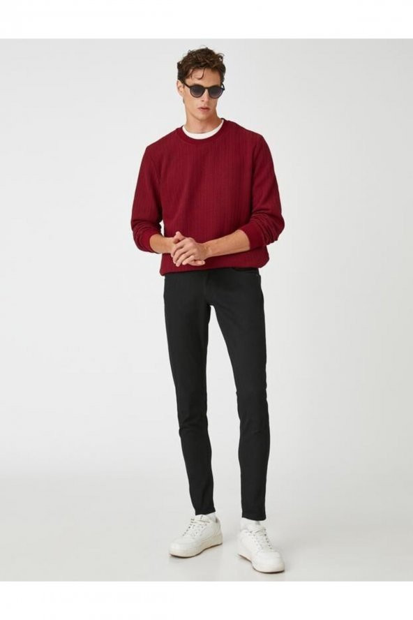 Skinny Fit Kot Pantolon - Michael Jean ürün görseli 1