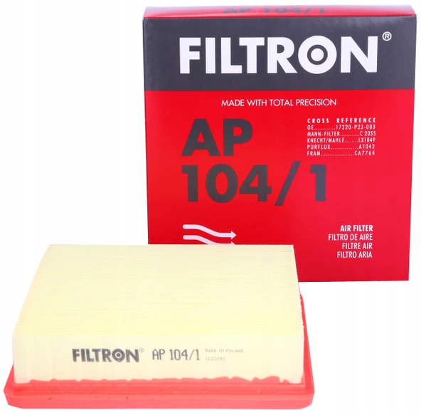 Honda Civic 1.6 Filtron Hava Filtresi 1997-2001 ürün görseli 1