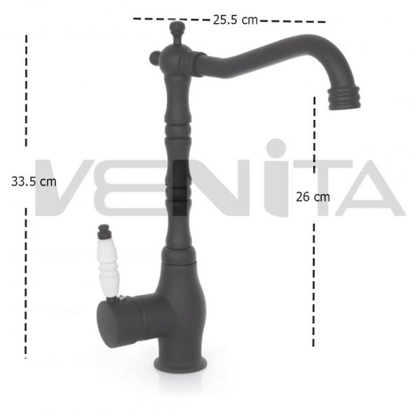 Rustik Model Antik Mutfak Eviye Bataryası - Resim 4