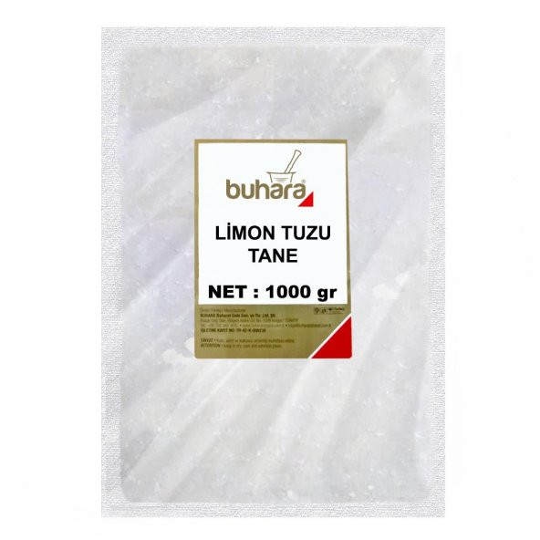 BUHARA LİMON TUZU TANE 1000 GR ürün görseli 1