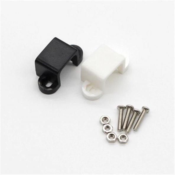 16mm Motor Tutucu Plastik 2 Adet - Vida Ve Somunları Dahil ürün görseli 1