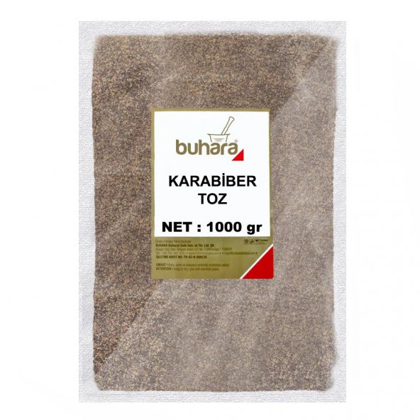 BUHARA KARABİBER TOZ 1000 GR ürün görseli 1