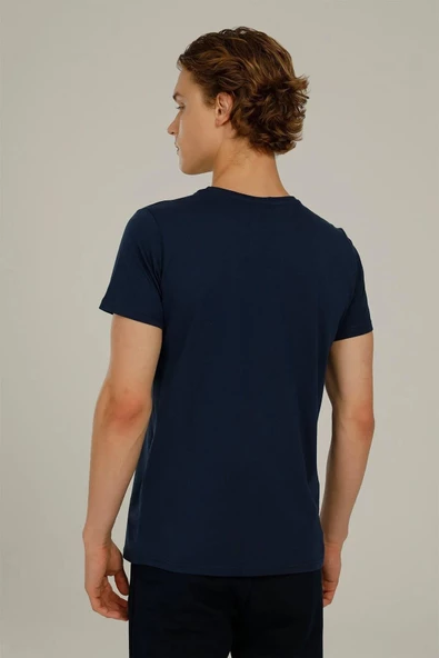 LUMBERJACK CT1139 ISLAND LOGO T-SHIRT 2FX - Resim 3