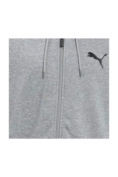 PUMA ESS SMALL LOGO FZ HOODIE - Resim 4