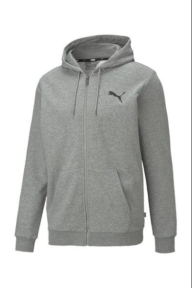 PUMA ESS SMALL LOGO FZ HOODIE - Resim 2
