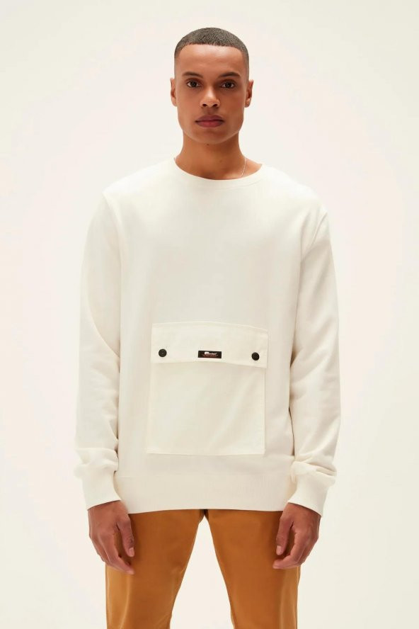 BAD BEAR KANGAROO CREWNECK ERKEK SWEATSHIRT - Resim 3