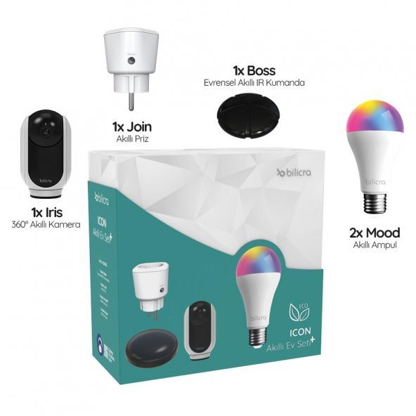 Bilicra Icon Akıllı Ev Seti Plus - Resim 3