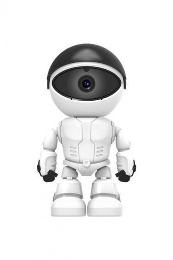 1080p Robot Görünümlü Bebek Bakıcı Wifi Ip Güvenlik Kamerası Kablosuz Gece Görüşlü ürün görseli 1