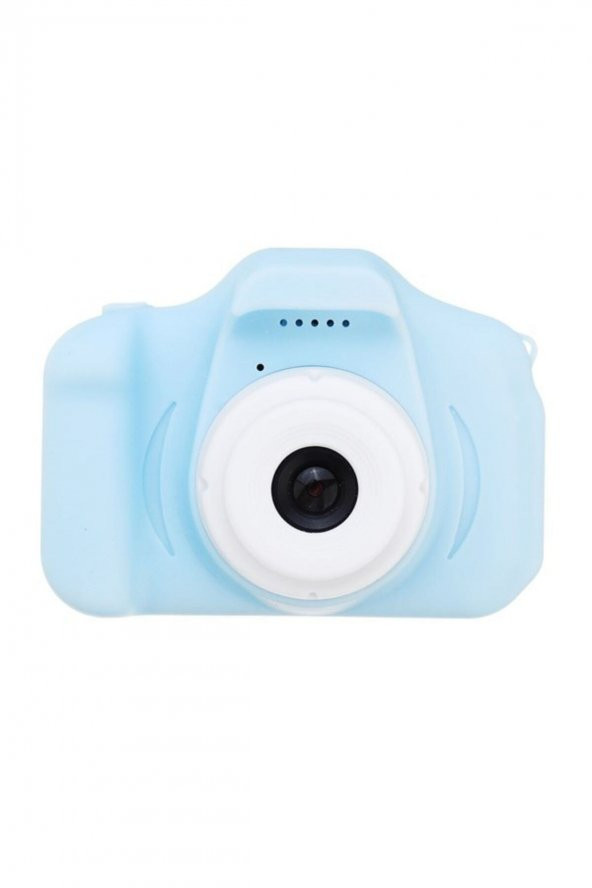 Çocuk Mini Hd 1080p Dijital Fotoğraf Makinesi Cmr9(mavi) ürün görseli 1