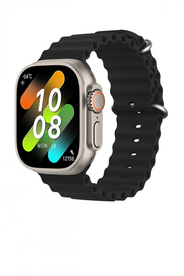 H11+ Ultra Plus Pusula Nfc Siri Vidalı Bluetooth Arama Özellikli Akıllı Saat H11+ Series ürün görseli 1