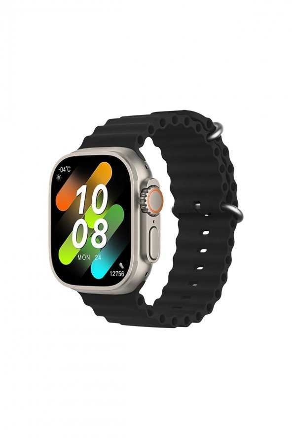 H11+ Ultra Watch 8 Pusula Nfc Siri Vidalı Bluetooth Arama Özellikli Akıllı Saat H11+ Series ürün görseli 1