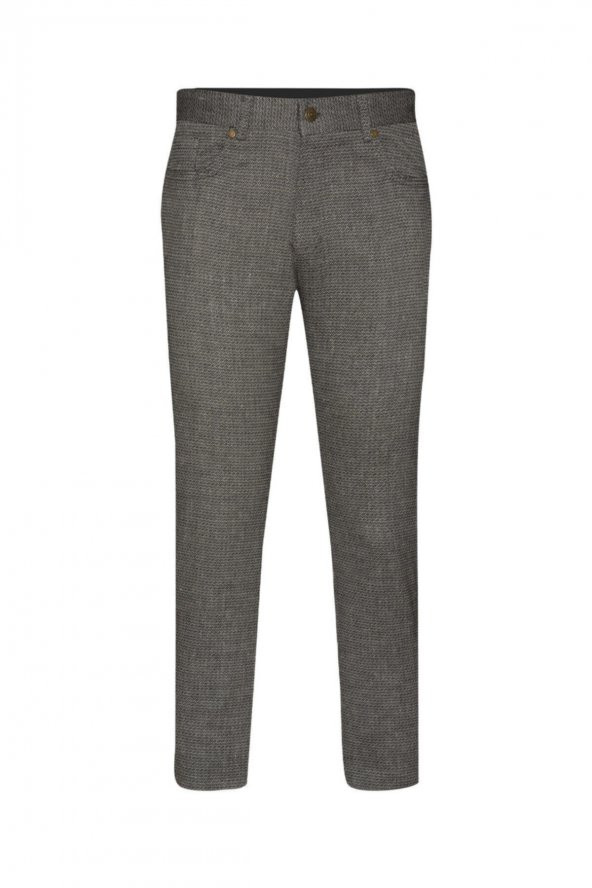 Slim Fit Gabardin Siyah Erkek Pantolon ürün görseli 1