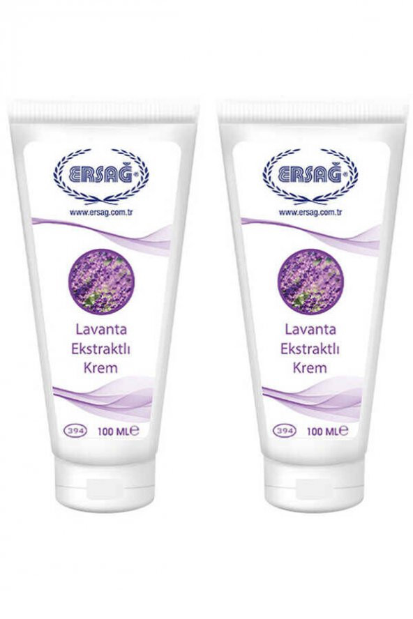 Ersağ Lavanta Ekstraktlı Krem 100 Ml. x 2 Adet ürün görseli 1